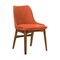 Armen Living Westmont and Azalea Orange and Walnut 5 Piece Dining Set SETWEDI5AZWAOR - alternate 8